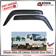Nissan UD trucks Altas Cabstar F23 H41 AG Door Visor Air Press Wind Deflector (Big 12cm Width)
