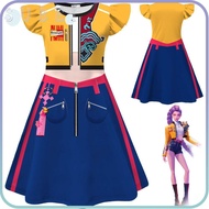 SULIN Cosplay clothing, Flying Sleeve Casual Cosplay Costume,  Cute Kpop Demon Hunters Fiber Hallowe