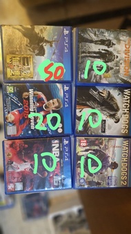 PS4 遊戲碟合集 三國志14 實況2015 NBA 2K16 看門狗