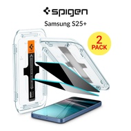 [2 Pack] Spigen Samsung S25+ Privacy Screen Protector 6.7" Glas.tR EZ Fit Samsung Galaxy S25 Plus Pr