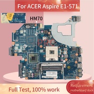 สำหรับ ACER Aspire V3-571 E1-571โน๊ตบุ๊คเมนบอร์ด LA-7912P sjtnv HM70 DDR3สนับสนุนเซลล์แล็ปท็อปเมนบอร์ดแล็ปท็อป