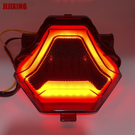 ไฟท้าย LED สำหรับ Yamaha YZF-R3 R25 MT-07 Mt03 ไฟเบรกแบบปรับแต่งพร้อมไฟเลี้ยว ไฟส่องสว่างกลางถนนแบบ