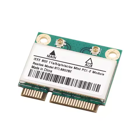 RTL8852BE Wifi6 Mini PCI-E Bluetooth 5.2 AX1800 Network Adapter 2.4G/5Ghz For Laptop Computer Win 10