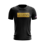 Lockdown : Baju Lockdown Design Kuning Hitam