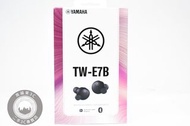 【台南橙市3C】YAMAHA TW-E7B 真無線藍牙 耳道式耳機 石墨黑 保固2025-3 二手藍芽耳機 #91609