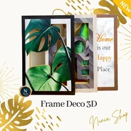Frame Deco 3D, Frame Deco Living Room Bedroom/ Wall Art Frame Deco