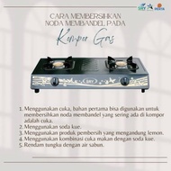 KOMPOR SRY BY IVAN GUNAWAN SET REGULATOR (2 tungku)