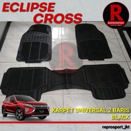 ECLIPSE CROSS UNIVERSAL CARPET 2 ROWS BLACK