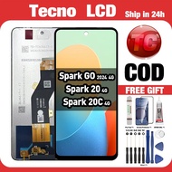 LCD TECNO Spark 20 4G/ Spark 20C 4G/ Spark GO 2024 4G Compatible For Original Glass Touch Screen Dig
