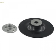 Disc Backing Pad With Lock Nut 125mm For Angle Grinder 12200 RPM Durable