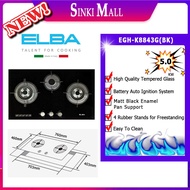 TRUSTED BRAND ELBA DAPUR GAS HOB BUILT IN 2 BURNER 3 BURNER GLASS HOB GAS DAPUR KITCHEN HOB ELBA GAS STOVE KITCHEN STOVE