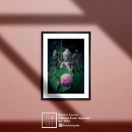 Gunung Batur View, Bali - PREMIUM POSTER + Fiber Frame 42x60cm