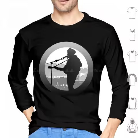 Cinnamon Sillouette Hoodies Long Sleeve Gerry Cinnamon Music Belter Scottish Erratic Cinematic Disco