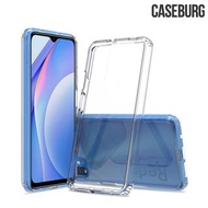POCO M3 / 大陸版紅米Note 9 4G版 CASEBURG Clear Hybrid 雙物料 TPU軟邊保護套 亞加力透明硬底 手機殼Case 5587A