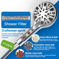 shower head Cross-Border Shower Multifunctional Shower Shower Head Cross-Border 9 Function Filter Sk