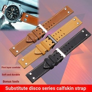 [Substitute Strap] Substitute Hamilton Strap Hamilton Field War Jazz Khaki Hamilton Genuine Leather 