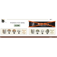 SET of 2 - Original Attack on Titan Microfiber Towel Japan Anime AOT Merch Eren Mikasa Armin Levi Er