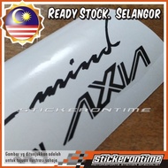 Car Sticker Perodua Axia 2023 DCVT