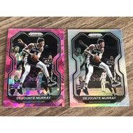 [WOW LOT 2 MINT] DEJOUNTE MURRAY 2020 PRIZM SILVER, PINK ICE NBA Cards Spurs HighBV
