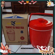 TERMOS 8 Liter Rice or Ice Cube Thermos Rice Container Ice Cube Container/ Rice Storage Container/ I