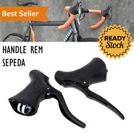 Handle Rem Sepeda Bike Brake Lever Aluminium 22.2 - 23.8mm Handel Hendel Reim Speda Gunung MTB Lipat