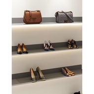 [FREE SHIPPING] Shoe Rack Laminate Shoe Store Display Rack Wall Flat Partition Rack Wall Hanging Bag