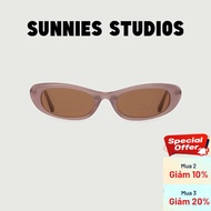 SUNNIES STUDIOS - Slim Fig Caramel Sunglasses - 60363A-1