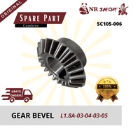 GEAR BEVEL L1.8A-03-04-03-05 FOR SPAREPART COMBINE HARVESTER MAXXI BIMO 102 NRSAICHI