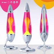 Mathmos Neo Silver Lava Lamp child friendly pink yellow 英國熔岩燈 粉紅色 黃色