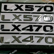 Lexus Lexus LX470 LX 570 LX570 rear trunk emblem LX470 - black LX570