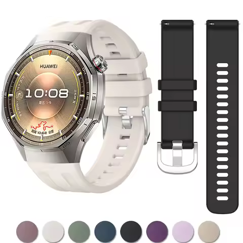 For HUAWEI watch GT 6 Pro 46mm GT6 band smartwatch Sport Silicone Accessories Bracelet Correa Replac