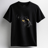 3D Orange Eyes Cat Premium Distro T-Shirt - DT0713