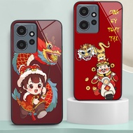 Xiaomi Redmi Note 12 / Redmi Note 12 5G / Redmi Note 12 Pro 5G Glass Case With Lucky Payment CNY