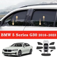 Car Side Window Sunshade Covers For BMW 5 Series G30 2016-2023 Car Sunshade Shield Front Windshield 