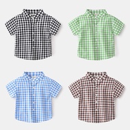 Baju budak lelaki Baju lengan pendek kanak-kanak lelaki, kapas, bayi kanak-kanak, kemeja kapas, keme