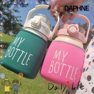 DAPHNE Vacuum Cup Sleeve, Insulat Bag Cup Sleeve Water Bottle Cover, Sport Camping Accessories Water Bottle  With Strap Universal