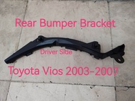 Rear Bumper Bracket Rear Bumper Retainer Long Support Vios 2003-2007per side