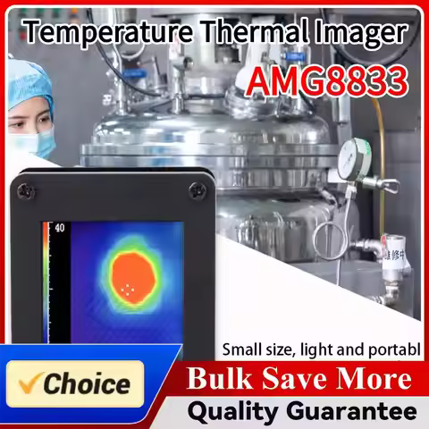 Practical Thermal Imager AMG8833 Universal Temperature Infrared Camera Industrial Detection Tester T