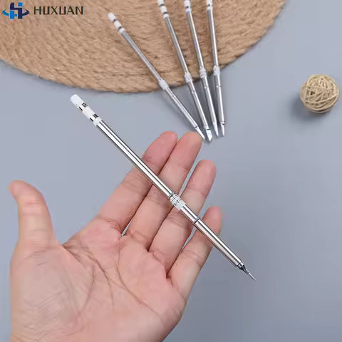 1Pcs T12-BC2 T12-J02 T12-JL02 T12-KR T12-ILS Soldering Iron Tips For Soldering Rework Station 110V -