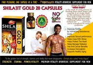 Dabur Shilajit Gold Capsules - STRENGTH . STAMINA.POWER. PREMIUM  AYURVEDIC SUPPLIMENT FOR MEN