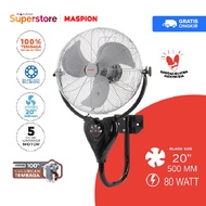 Maspion Kipas Angin Berdiri Power Fan Remote 20 Inch - PW-2002 RC | PW2002RC