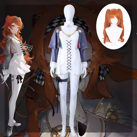 Sonetto Cosplay Costume Reverse:1999 Carnival Uniform Wig Anime Halloween Costumes Men Game