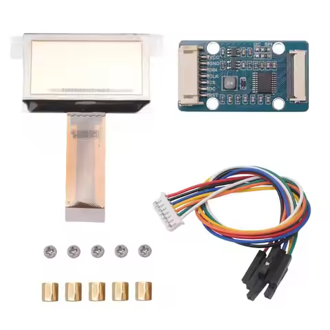 AB97-1.51-Inch Transparent OLED Screen OLED Display 128X64 Resolution Display SPI/IIC I2C Parallel I
