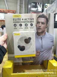 Jabra Elite 4 Active IP57  闇黑色 藍芽 抗噪耳機 運動 方便 時尚 無線耳機 防水 防汗 防塵