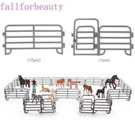 FALLFORBEAUTY Simulation Farm Ranch DIY Fence, DIY Farm Miniature Simulation Ranch Fence, Fence Acce