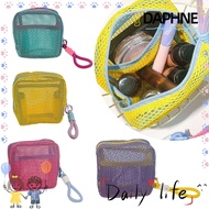 DAPHNE Cosmetic Bag, Large Capacity Dopamine Color Storage Bag, with Handle Toiletry Bag