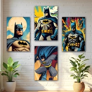 WALL DECORATION BATMAN POSTER SUPER HERO RETRO POSTER BATMAN WALLDECOR DISPLAY AESTHETIC DECORATION