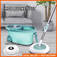 Rotary Spin Mop Bucket Set Spin Rinse Dry 360 Rotary Microfiber Cleaning Tools