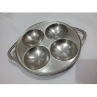 Pan / Pancake & Dorayaki Mold 4 Foot Holes