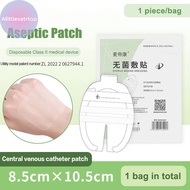 Alittlesetrtop 1/5Pcs IV Cannula Fixed Dressing PU Film Waterproof 6 Type Self Adhesive Wound Dressi